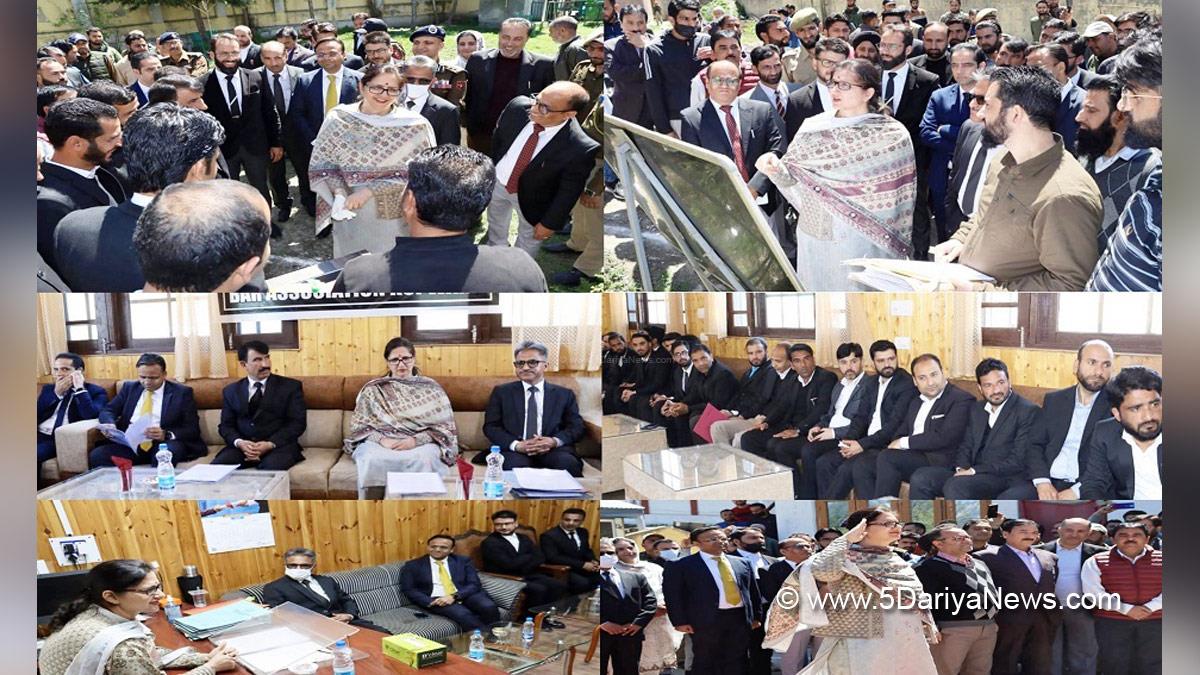 Judiciary, Justice Sindhu Sharma, Kupwara, Kashmir, Jammu And Kashmir, Jammu & Kashmir, District Administration Kathua