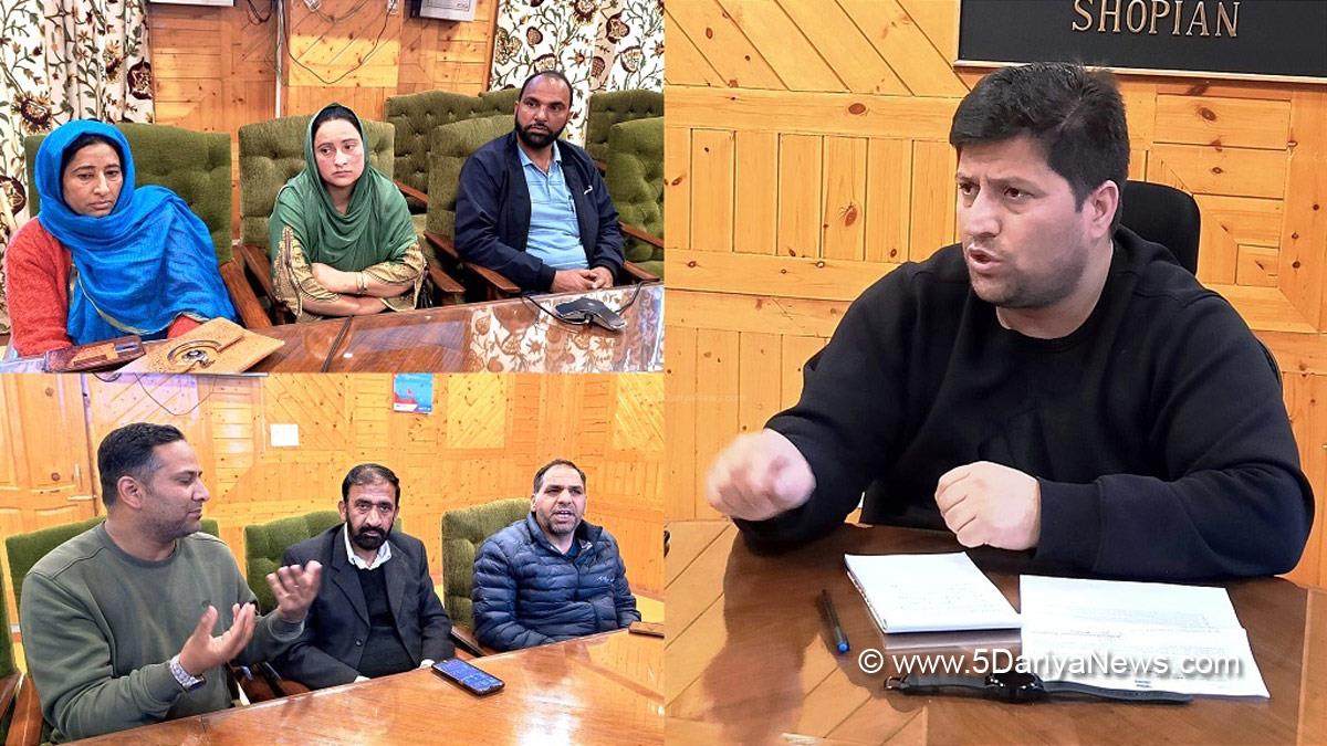  Shopian, Irfan Manhas, Kashmir, Jammu And Kashmir, Jammu & Kashmir, District Administration Shopian 