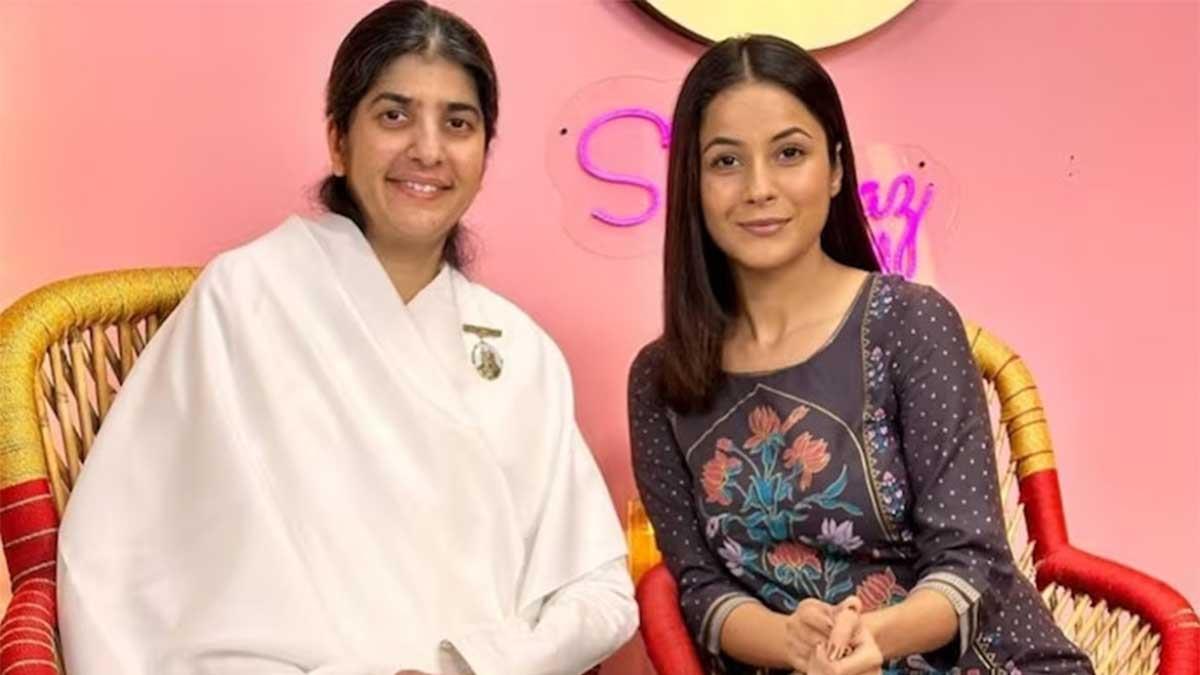 Bollywood, Music, Shehnaaz Gill, Shehnaaz Kaur Gill, Shehnaaz Gill Talk Show, Shehnaaz Gill Show, Desi Vibes With Shehnaaz Gill, Shehnaaz Gill Talk Show Streaming Platform, Shehnaaz Gill Talk Show Guests, Desi Vibes With Shehnaaz Gill Episodes, Brahmkumari, Brahmkumari, BK Shivani, Brahmkumari Shivani, Shehnaaz Gill BK Shivani, Shehnaaz Gill Brahmkumari Shivani