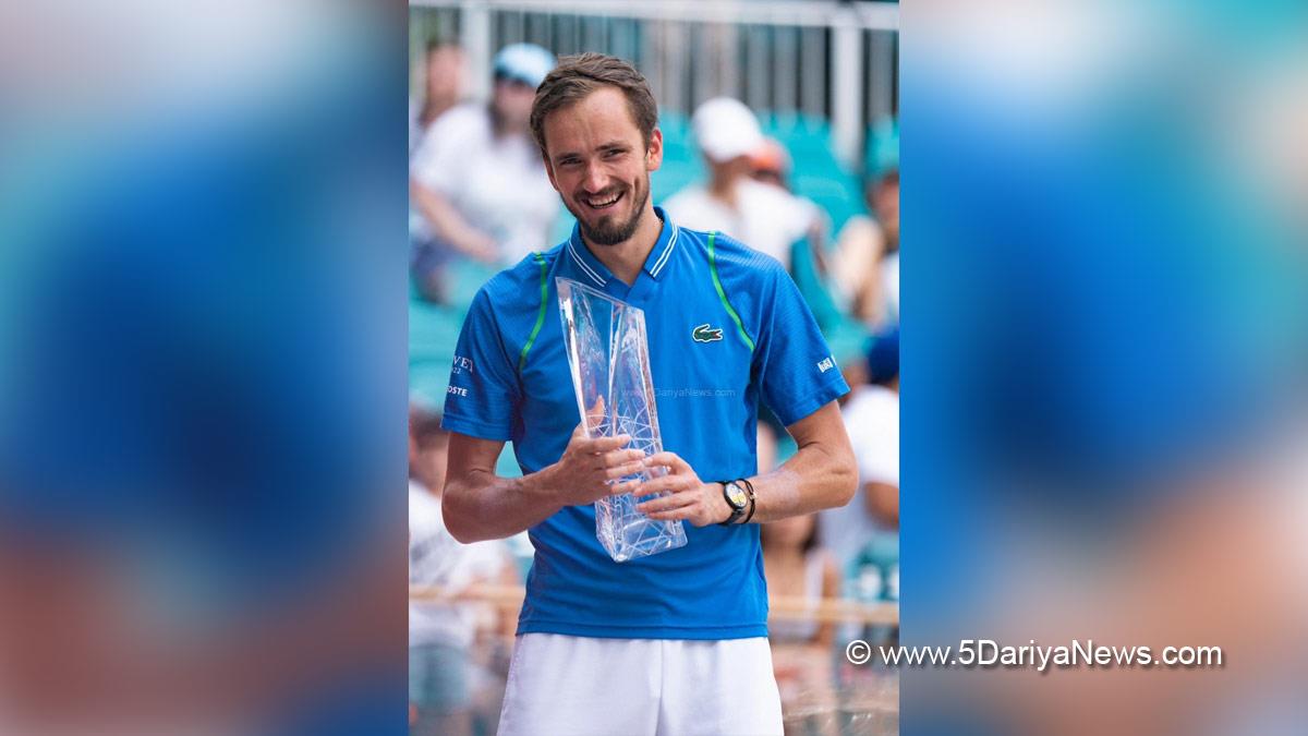 Sports News, Tennis, Tennis Player, Daniil Medvedev, Daniil Medvedev Monte Carlo Masters, Monte Carlo Masters