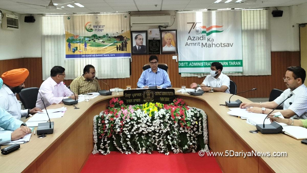 DC Tarntaran, Rishipal Singh, Tarntaran, Deputy Commissioner Tarntaran