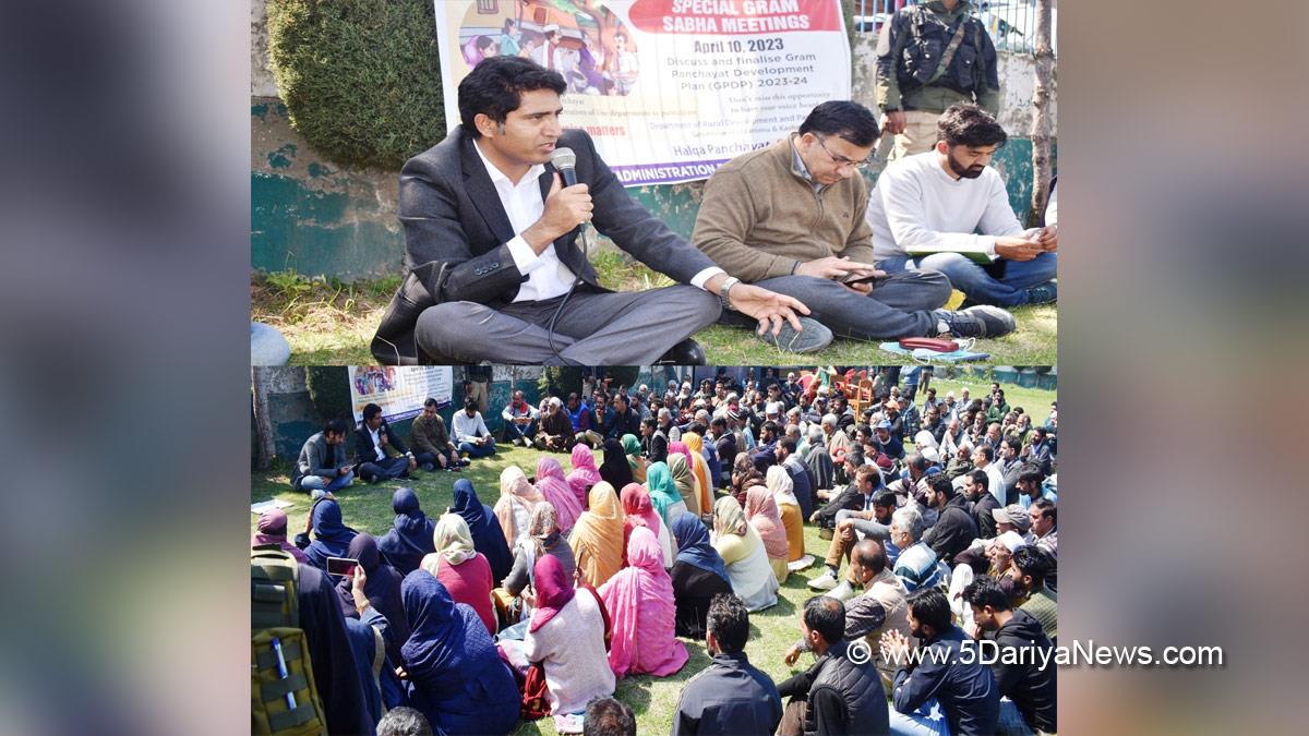 Pulwama, Deputy Commissioner Pulwama, Baseer ul Haq Chowdary, Kashmir, Jammu And Kashmir, Jammu & Kashmir, District Administration Pulwama, Gram Panchayat Development Plan, GPDP
