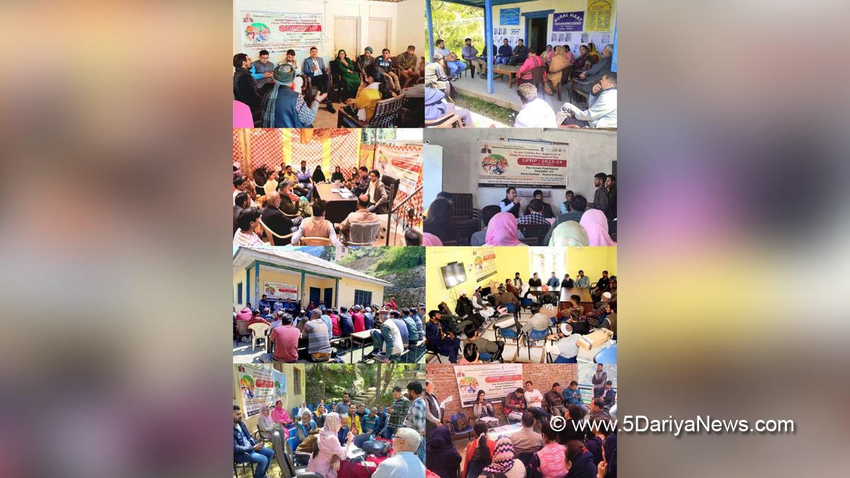 Kishtwar, DDC Kishtwar, District Development Commissioner Kishtwar, Dr. Devansh Yadav, Kashmir, Jammu And Kashmir, Jammu & Kashmir, District Administration Kishtwar, Gram Panchayat Development Plan, GPDP