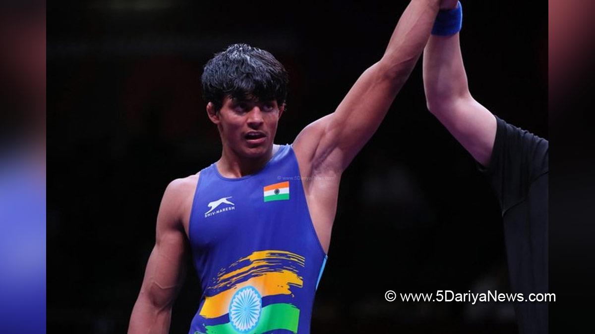 Wrestling, Kazakhstan, Asian Wrestling Championships, Asian Wrestling Championships 2023, Vikas, Vikas Bronze Medal, Vikas Bronze Asian Wrestling Championship