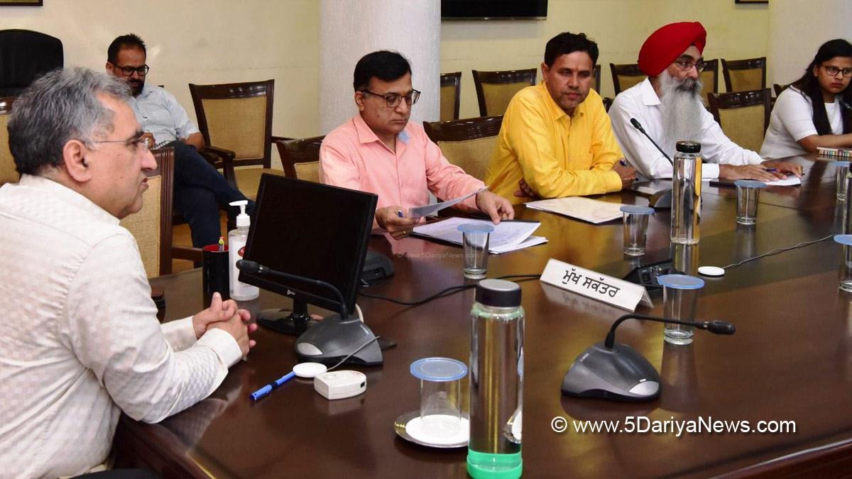 Vijay Kumar Janjua, Chief Secretary, Chief Secretary of Punjab, Chief Secretary Punjab, IAS officer, IAS, Punjab, Punjab Government, Government of Punjab