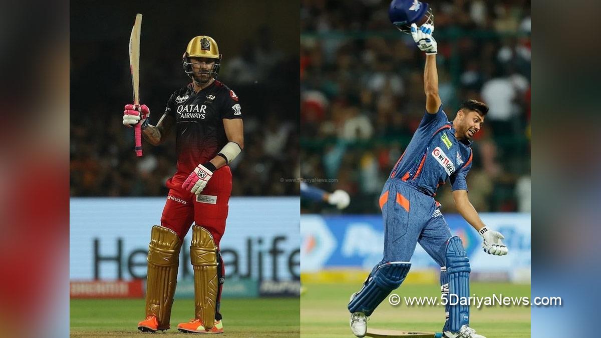Sports News, Cricket, Cricketer, Player, Bowler, Batsman, Indian Premier League, IPL, IPL 2023, #IPL2023, Indian Premier League 2023, RCB, Du Plessis, Royal Challengers Bangalore, Du Plessis Fine