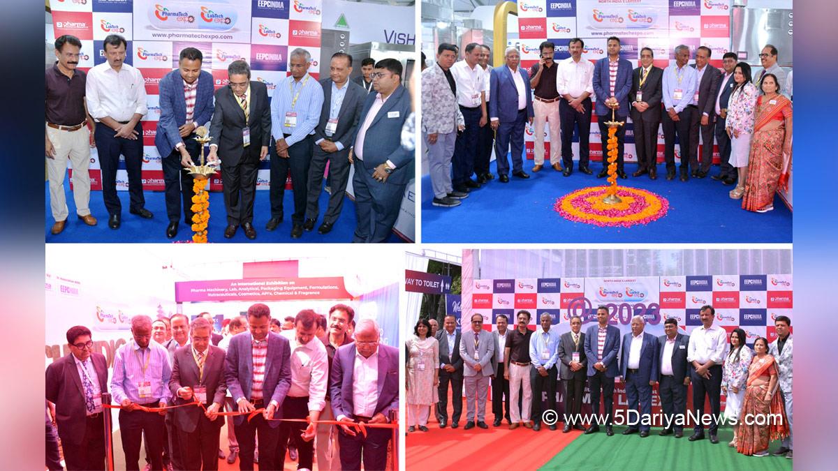 PharmaTech Expo & LabTech Expo 2023, Engineering Export Promotion Council of India, EEPC India, Arun Kumar Garodia, Lalit Jain, Manmohan Taneja