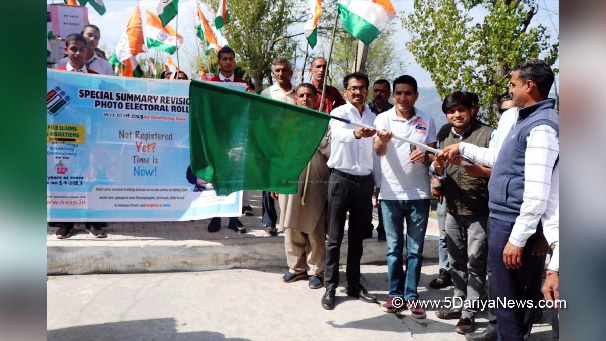 JK Admin, Kashmir, Jammu And Kashmir, Jammu & Kashmir, Udhampur, Rafiq Ahmad Jaral,Systematic Voters Education and Electoral participation, SVEEP