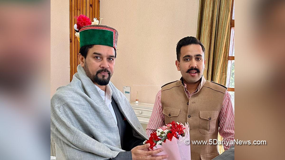 Vikramaditya Singh, Himachal Pradesh, Himachal, Congress, Indian National Congress, Himachal Congress, Shimla, Anurag Thakur, Anurag Singh Thakur, BJP, Bharatiya Janata Party, Minister of Information and Broadcasting