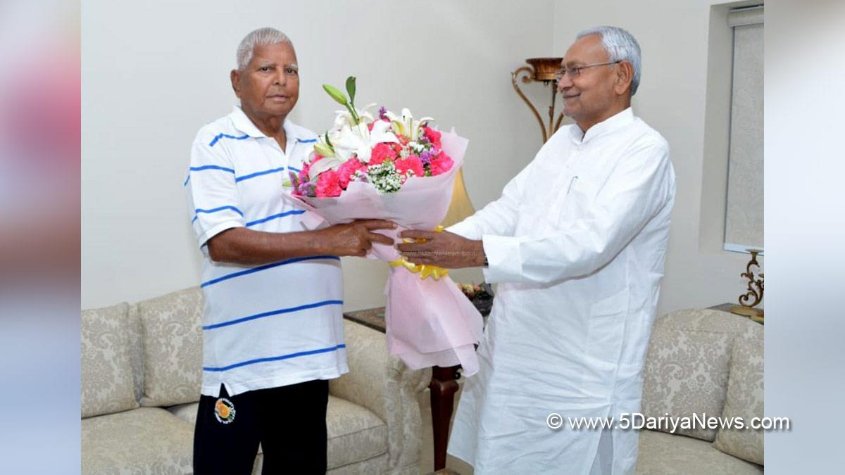 Nitish Kumar, Patna, Bihar, Janata Dal United, Chief Minister of Bihar, Lalu Prasad Yadav, RJD National President Lalu Prasad Yadav 