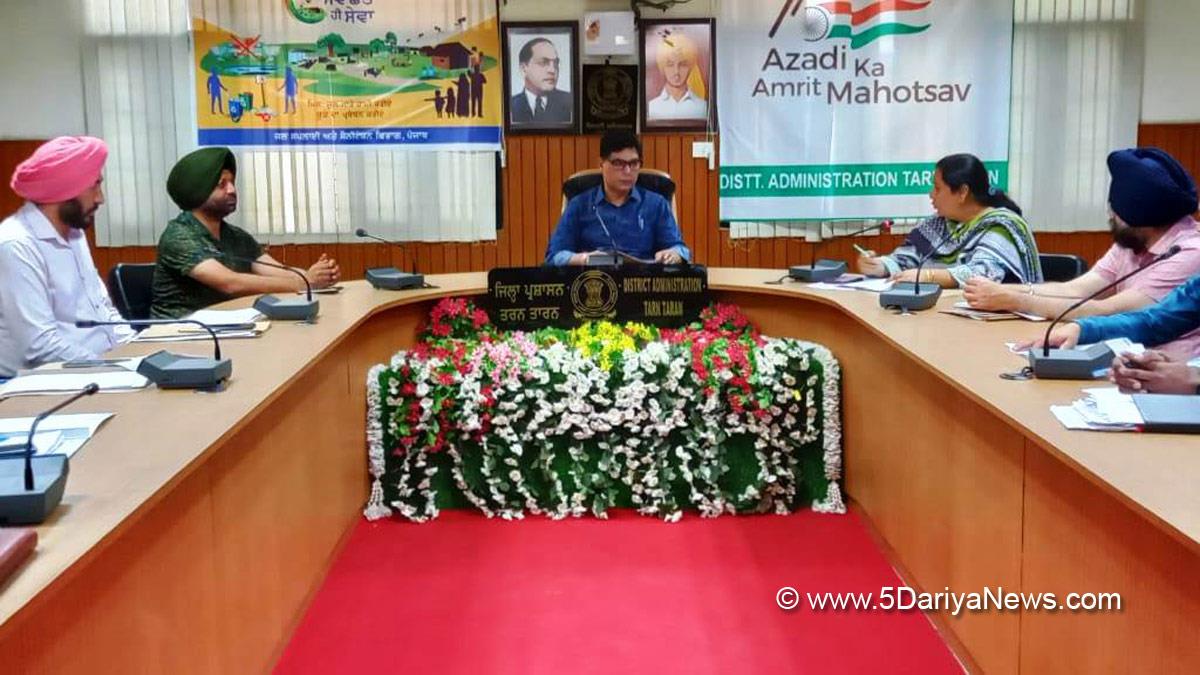 DC Tarntaran, Rishipal Singh, Tarntaran, Deputy Commissioner Tarntaran