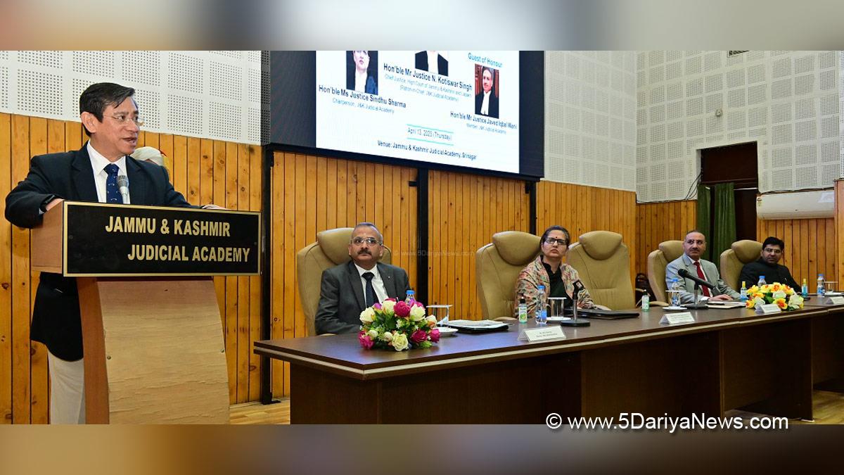 Judiciary, N Kotiswar Singh, Srinagar, Chief Justice, Jammu And Kashmir, Jammu & Kashmir