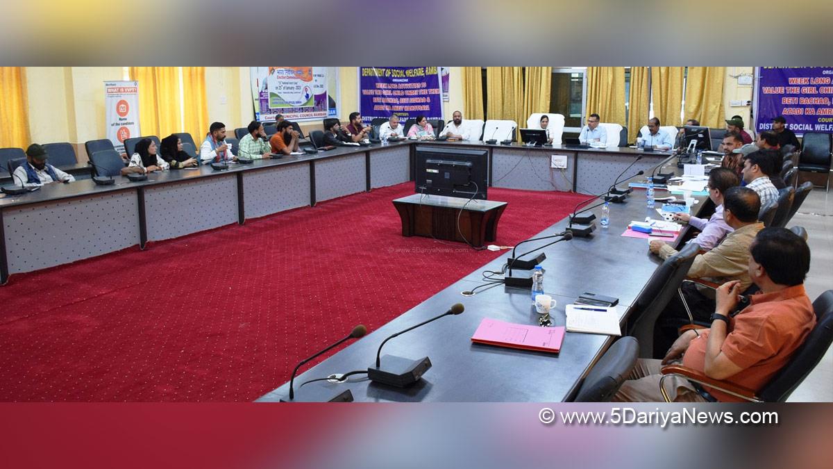 District Development Commissioner, ADDC, Rajinder Sharma, Kashmir, Jammu And Kashmir, Jammu & Kashmir