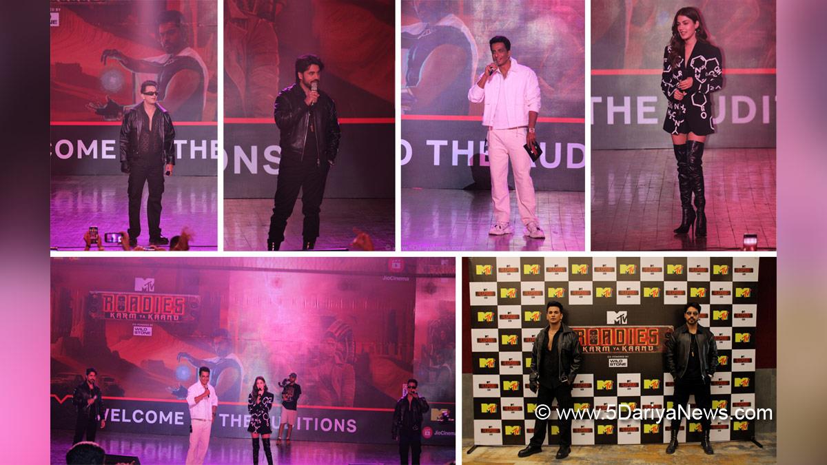 MTV Roadies, Karm Ya Kaand, Indradhanush Auditorium, Panchkula, Sonu Sood, Prince Narula, Rhea Chakraborty, Gautam Gulati