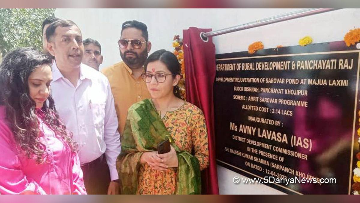 Jammu, Avny Lavasa, Deputy Commissioner Jammu, Kashmir, Jammu And Kashmir, Jammu & Kashmir, District Administration Jammu