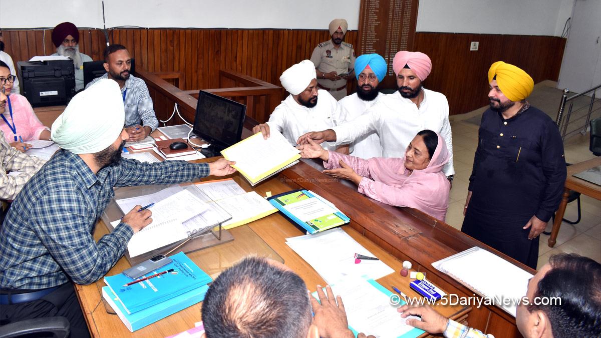 Charanjit Singh Channi, Amarinder Singh Raja Warring, Partap Singh Bajwa, Karamjit Kaur Chaudhary, Vikramjit Singh Chaudhary, Congress, Punjab Congress, Navjot Singh Sidhu