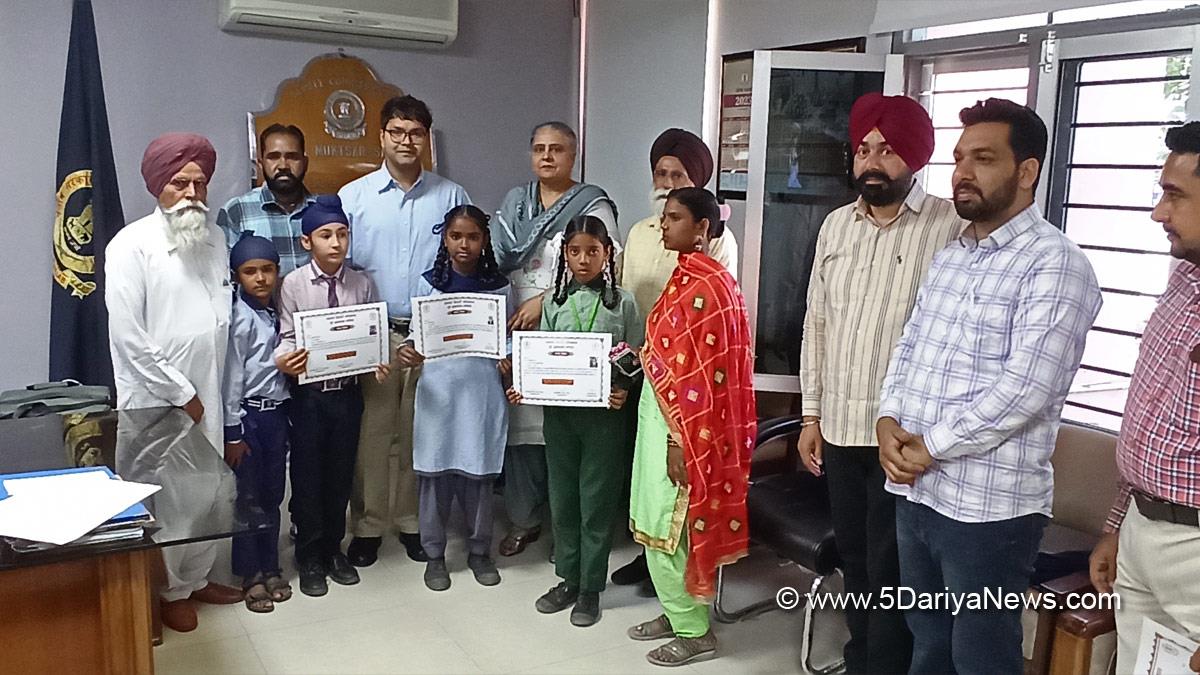 DC Sri Mukatsar Sahib, Vineet Kumar, Sri Mukatsar Sahib, Deputy Commissioner Sri Mukatsar Sahib