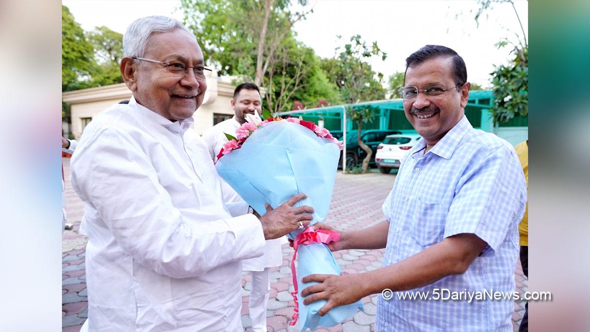 Nitish Kumar, Bihar Chief Minister, Arvind Kejriwal, AAP, Aam Aadmi Party, Delhi Chirf Minister, Arvind Kejriwal CBI, Arvind Kejriwal CBI Summon, Arvind Kejriwal Latest news, Arvind Kejriwal News,  Nitish Kumar Arvind Kejriwal