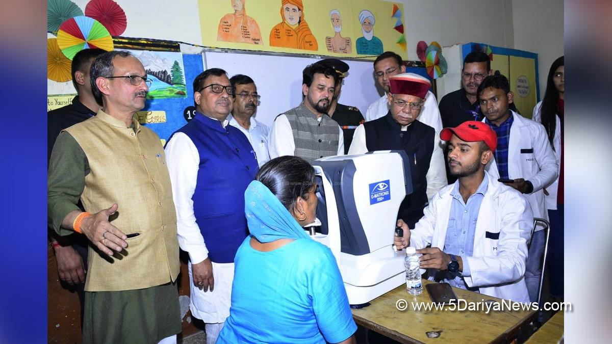 Shiv Pratap Shukla, Himachal Pradesh, Himachal, Bharatiya Janata Party, BJP, BJP Himachal, Shimla, Raj Bhawan, Anurag Thakur, Anurag Singh Thakur, BJP, Bharatiya Janata Party, Minister of Information and Broadcasting