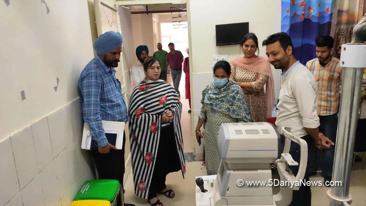 Dr. Adarshpal Kaur, Health, Fatehgarh Sahib