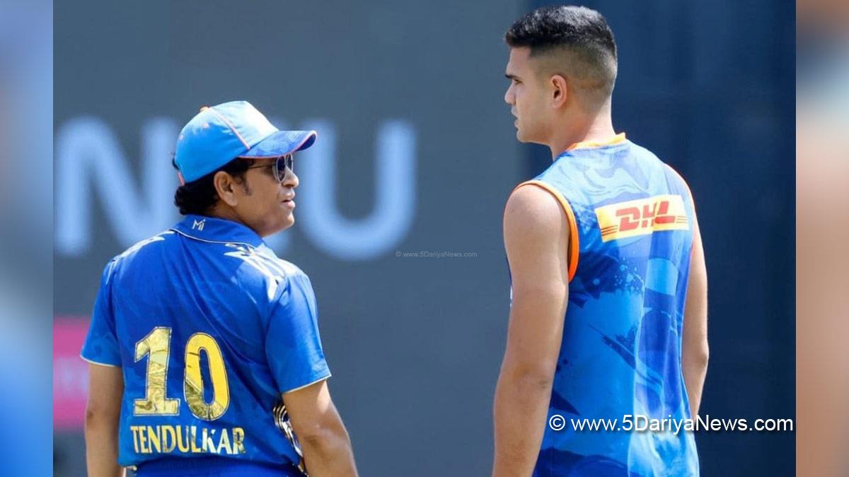 Sports News, Cricket, Cricketer, Player, Bowler, Batsman, Sachin Tendulkar, Arjun Tendulkar, Sachin Tendulkar Emotional Note, Arjun Tendulkar Debut, Arjun Tendulkar IPL Debut