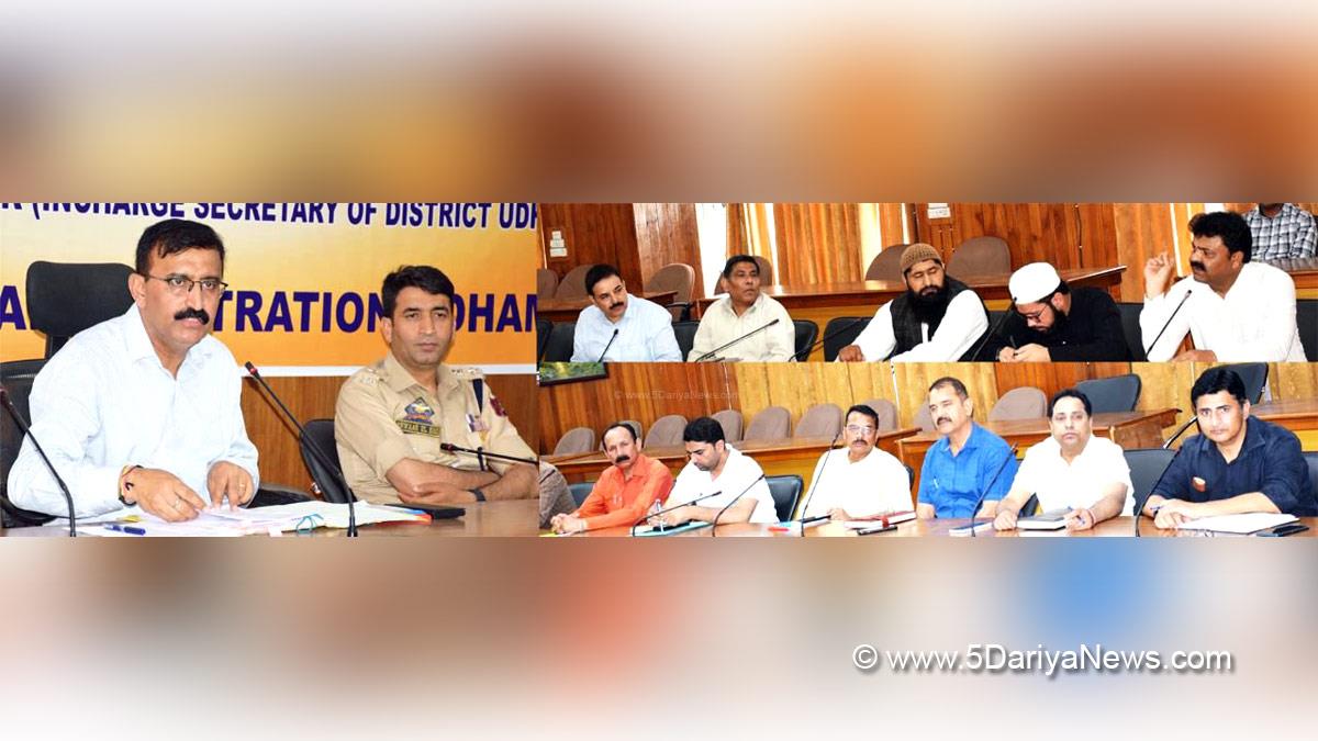Udhampur, Joginder Singh Jasrotia, Kashmir, Jammu And Kashmir, Jammu & Kashmir, District Administration Udhampur