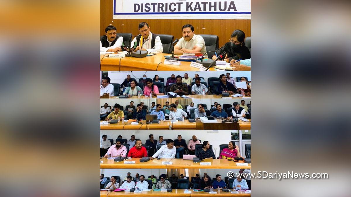 Kathua, DDC Kathua, District Development Commissioner Kathua, Rahul Pandey, Kashmir, Jammu And Kashmir, Jammu & Kashmir, District Administration Kathua