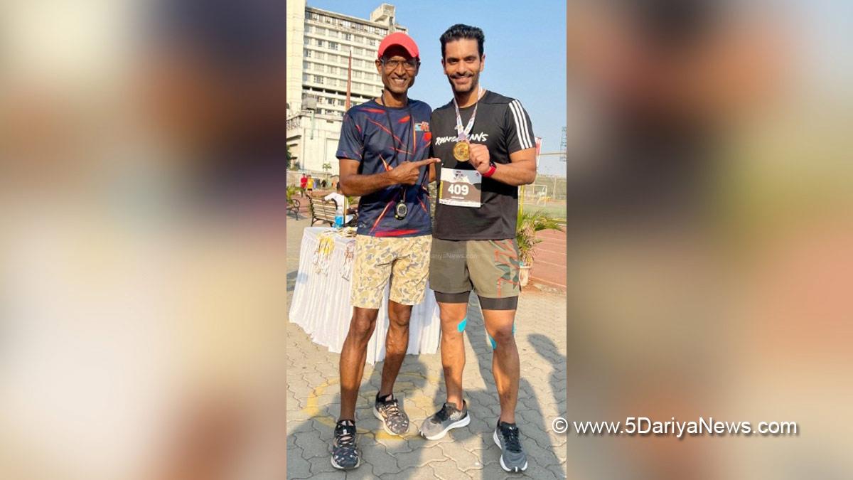 Bollywood, Entertainment, Mumbai, Actor, Cinema, Hindi Films, Movie, Mumbai News, Angad Bedi, Angad Bedi Wins 400 Metre Sprinting Tournament, Angad Bedi Wins Silver