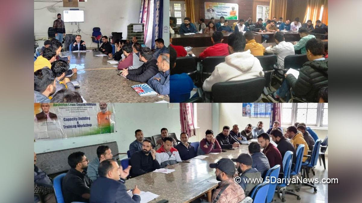 Gram Panchayat Development Plan, GPDP, ACD, Phulail Singh, Kashmir, Jammu And Kashmir, Jammu & Kashmir