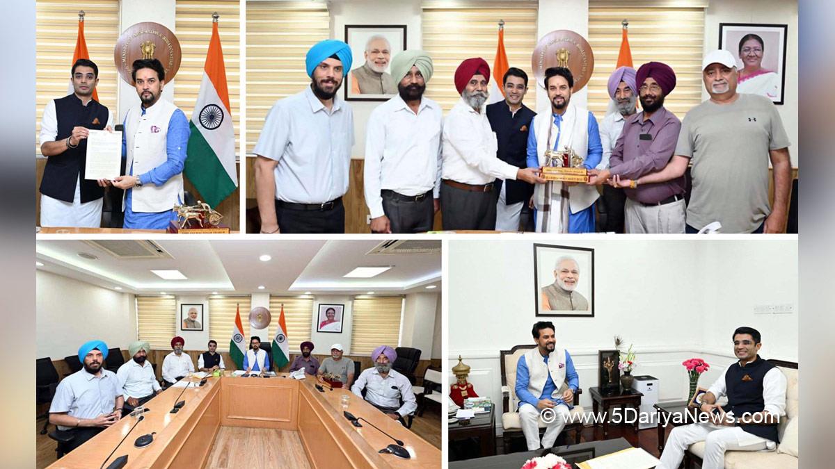 Anurag Thakur, Anurag Singh Thakur, Jaiveer Shergill, Bharatiya Janata Party, BJP, BJP Punjab