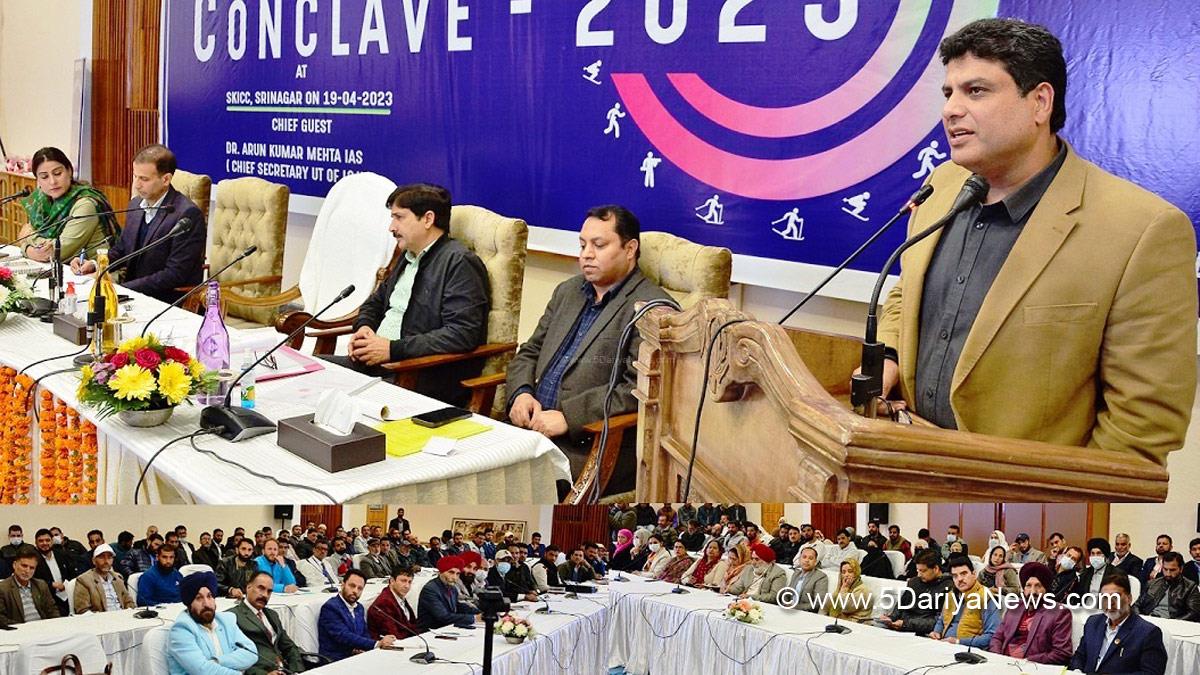Sarmad Hafeez, Secretary Youth Services & Sports, Kashmir, Jammu And Kashmir, Jammu & Kashmir