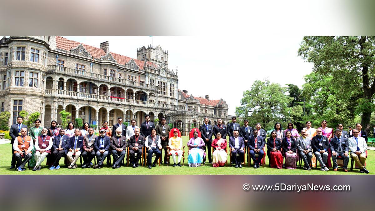 Droupadi Murmu, President of India, President, Indian President, Rashtrapati, Shiv Pratap Shukla, Himachal Pradesh, Himachal, Bharatiya Janata Party, BJP, BJP Himachal, Shimla, Raj Bhawan, Indian Institute of Advanced Study, IIAS