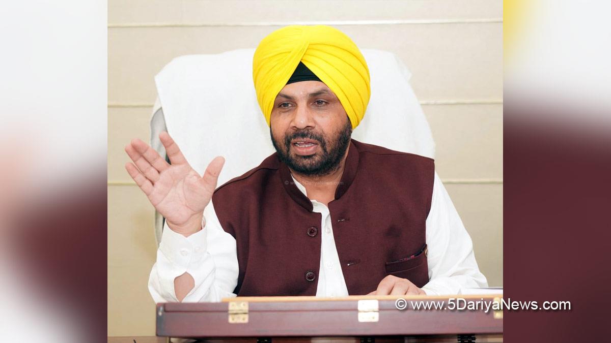 Harbhajan Singh ETO, AAP, Aam Aadmi Party, Aam Aadmi Party Punjab, AAP Punjab, Government of Punjab, Punjab Government