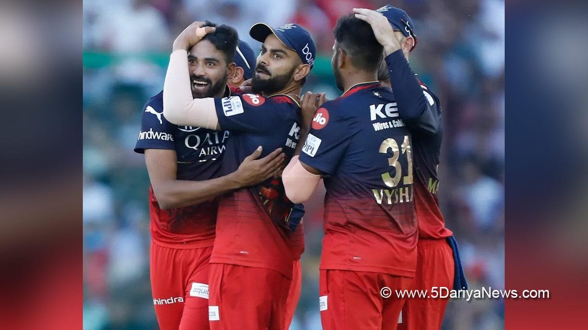 Sports News, Cricket, Cricketer, Player, Bowler, Batsman, Indian Premier League, IPL, IPL 2023, #IPL2023, Faf du Plessis, Virat kohli, Mohammed Siraj, Rcb Vs Pbks