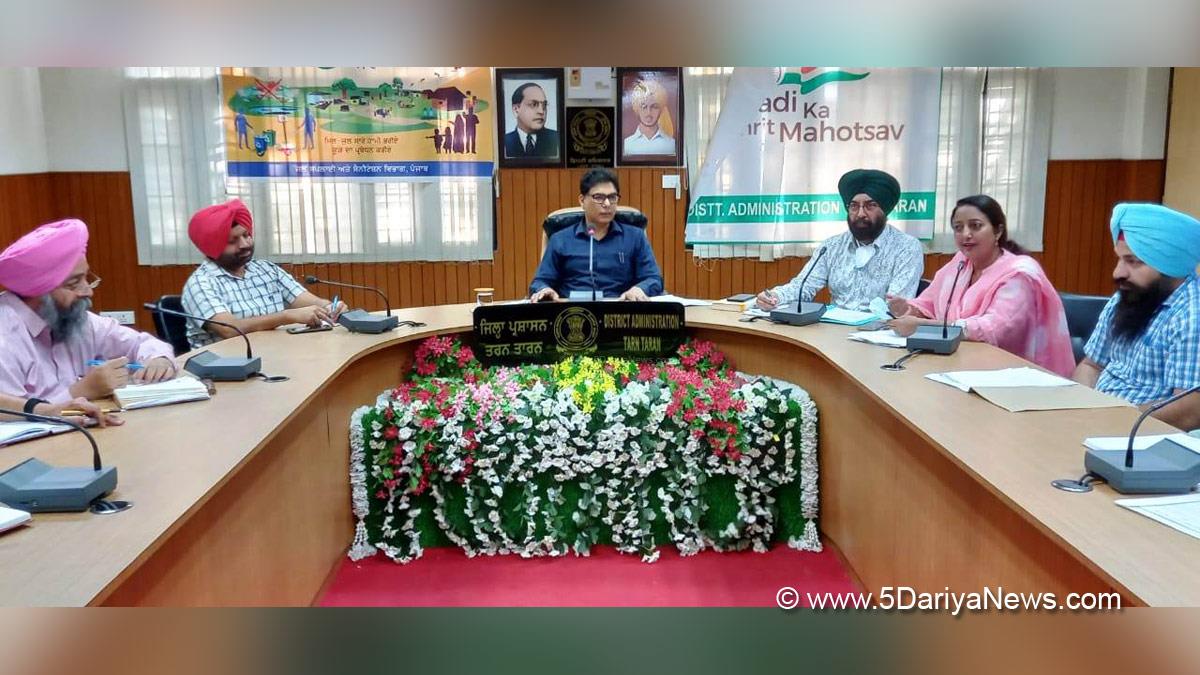 DC Tarntaran, Rishipal Singh, Tarntaran, Deputy Commissioner Tarntaran