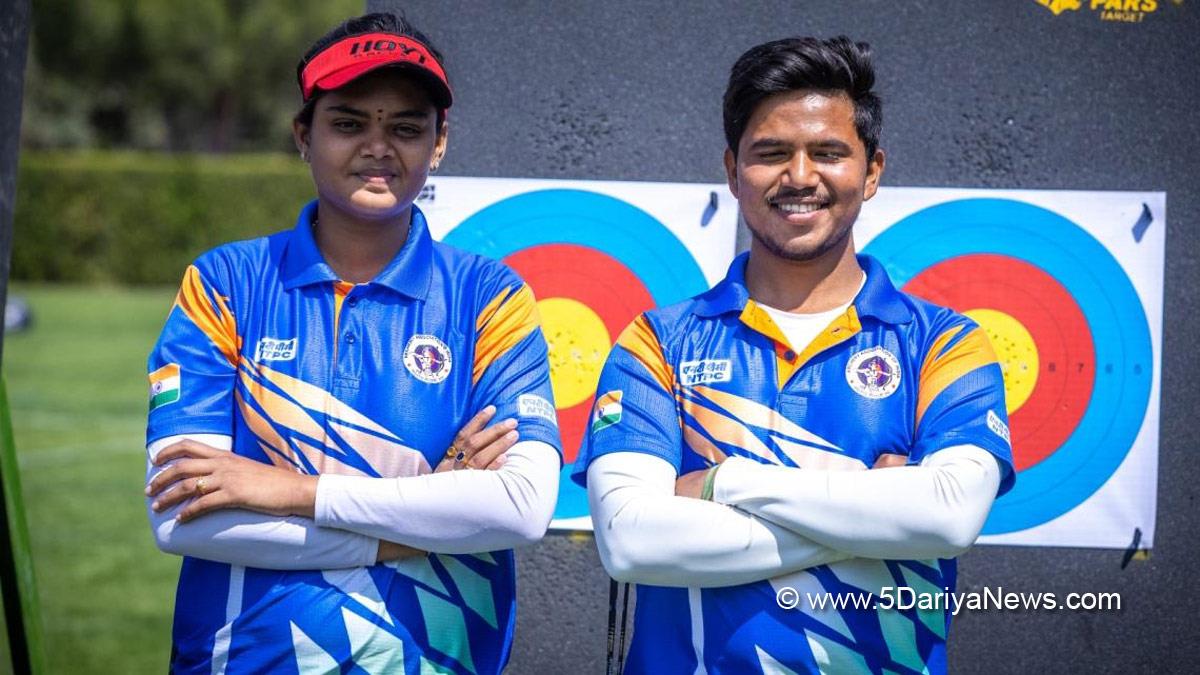 Sports News, Archery, Archery World Cup, Archery World Cup 2023, Archery World Cup Turkey, Jyothi Surekha Vennam, Ojas Pravin Deotale