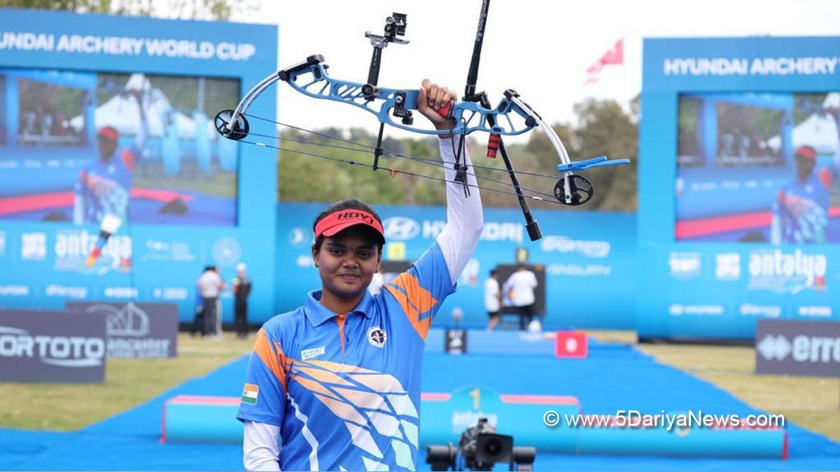 Sports News, Archery, Indian archer,  Jyothi Surekha Vennam, Archery World Cup, Archery World Cup