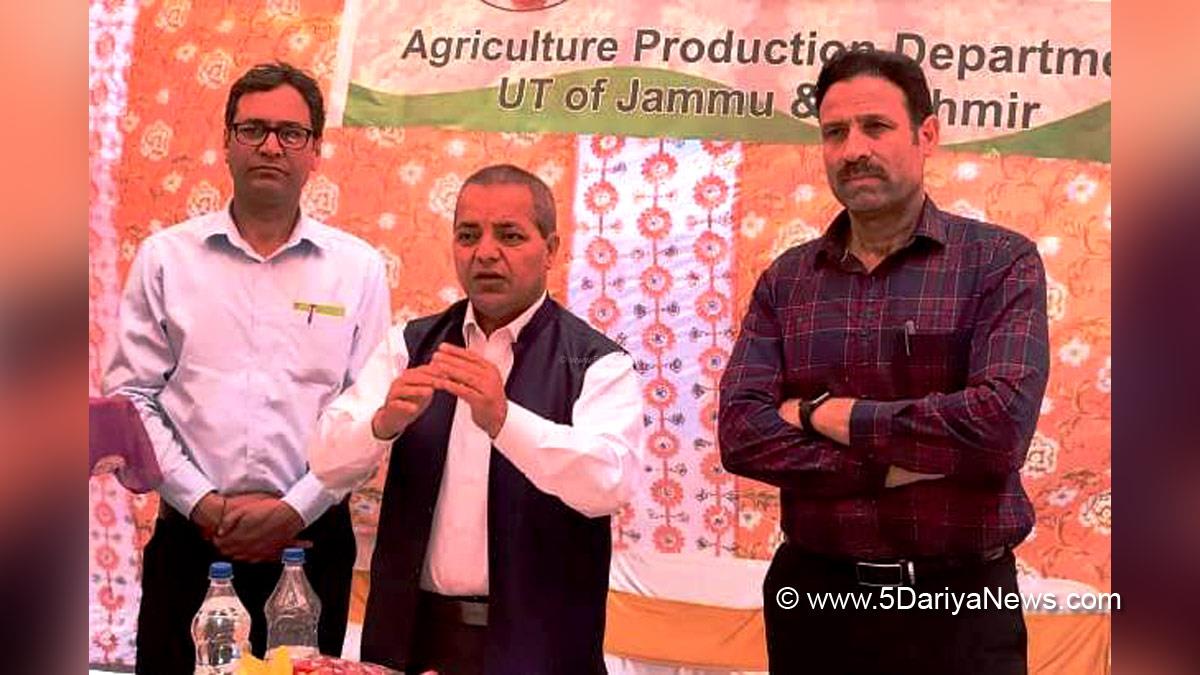 Horticulture, Horticulture Department, Director Horticulture Jammu, Ram Savak, Jammu, Kashmir, Jammu And Kashmir, Jammu & Kashmir, Kissan Samparak Abhiyan, Holistic Agriculture Development Programme, HADP
