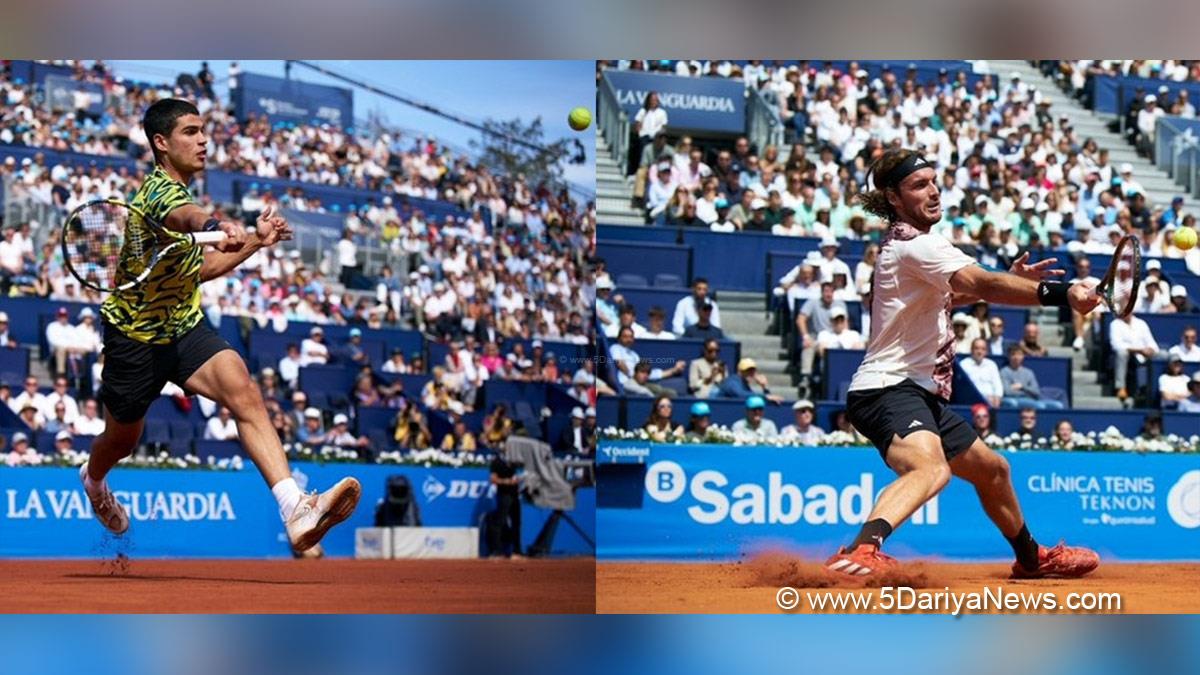 Sports News, Tennis, Tennis Player, Barcelona Open, Carlos Alcaraz, Stefanos Tsitsipas