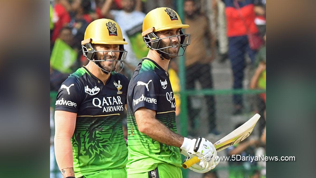 Sports News, Cricket, Cricketer, Player, Bowler, Batsman, Indian Premier League, IPL, IPL 2023, #IPL2023, Indian Premier League 2023, Royal Challengers Bangalore, RCB, Rajasthan Royals, RR, Faf du Plessis, Glenn Maxwell, Harshal Patel
