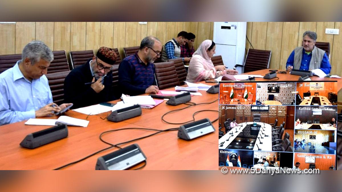 Dr Asgar Hassan Samoon, Jammu, Srinagar, Kashmir, Jammu And Kashmir, Jammu & Kashmir, Dr. Asgar Hassan Samoon, Principal Secretary, Skill Development Department, SDD, CAPEX Budget 2023-24