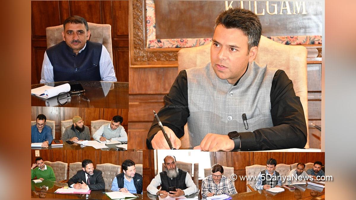 Kulgam, Deputy Commissioner Kulgam, Dr. Bilal Mohi-Ud-Din Bhat, Kashmir, Jammu And Kashmir, Jammu & Kashmir, Aspirational Block Development Programme, ABDP