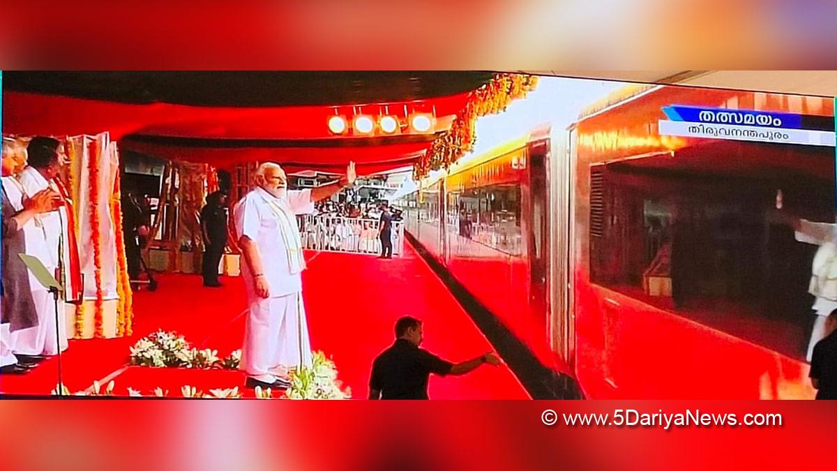 Narendra Modi, Modi, BJP, Bharatiya Janata Party, Prime Minister of India, Prime Minister, Narendra Damodardas Modi, Vande Bharat Train, Vande Bharat Train Flag Off, Narendra Modi Vande Bharat Train 