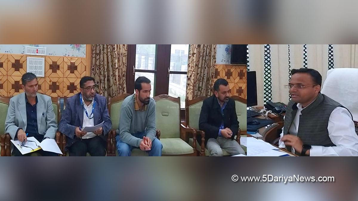 Kupwara, Deputy Commissioner Kupwara, Dr. Doifode Sagar Dattatray, Kashmir, Jammu And Kashmir, Jammu & Kashmir, District Level Implementation & Monitoring Committee, DLIMC