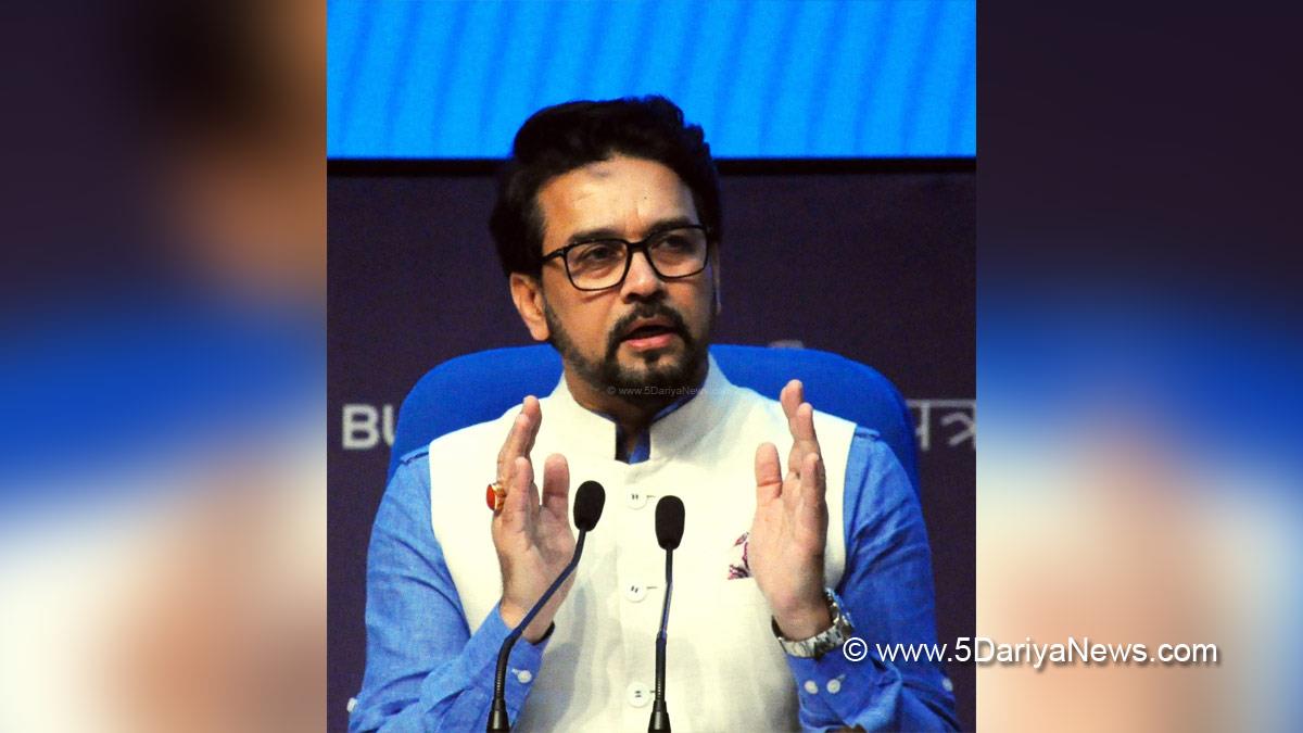 Anurag Thakur, Anurag Singh Thakur, BJP, Bharatiya Janata Party, Minister of Information and Broadcasting