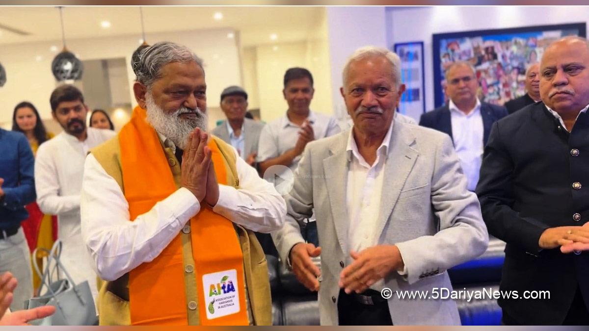 Anil Vij, Haryana, Bharatiya Janata Party, BJP, BJP Haryana, Sydney