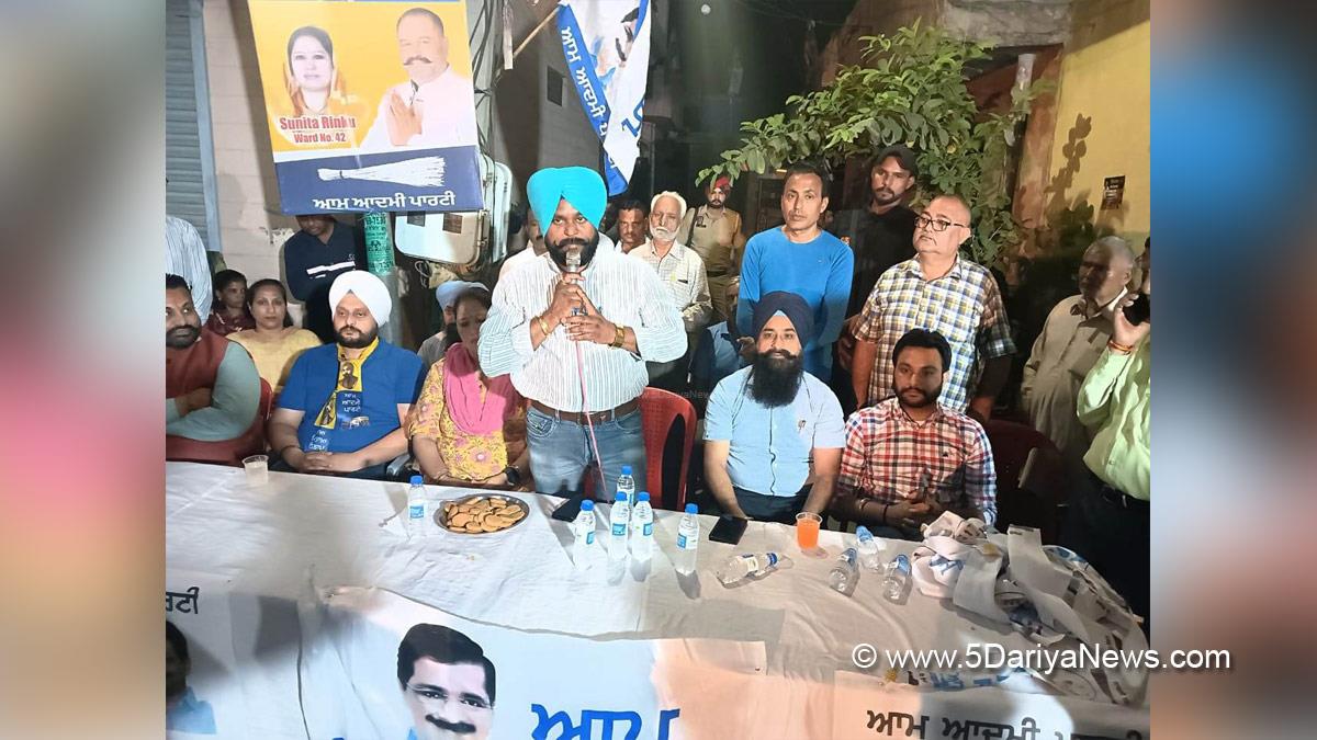 Jasbir Singh Sandhu, AAP, Aam Aadmi Party, Aam Aadmi Party Punjab, AAP Punjab
