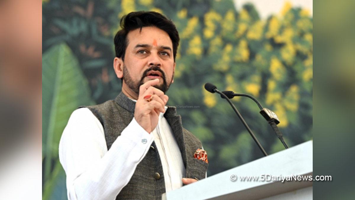 Anurag Thakur, Anurag Singh Thakur, BJP, Bharatiya Janata Party, Minister of Information and Broadcasting, Wrestler, Wrestler News, Wrestler Protest