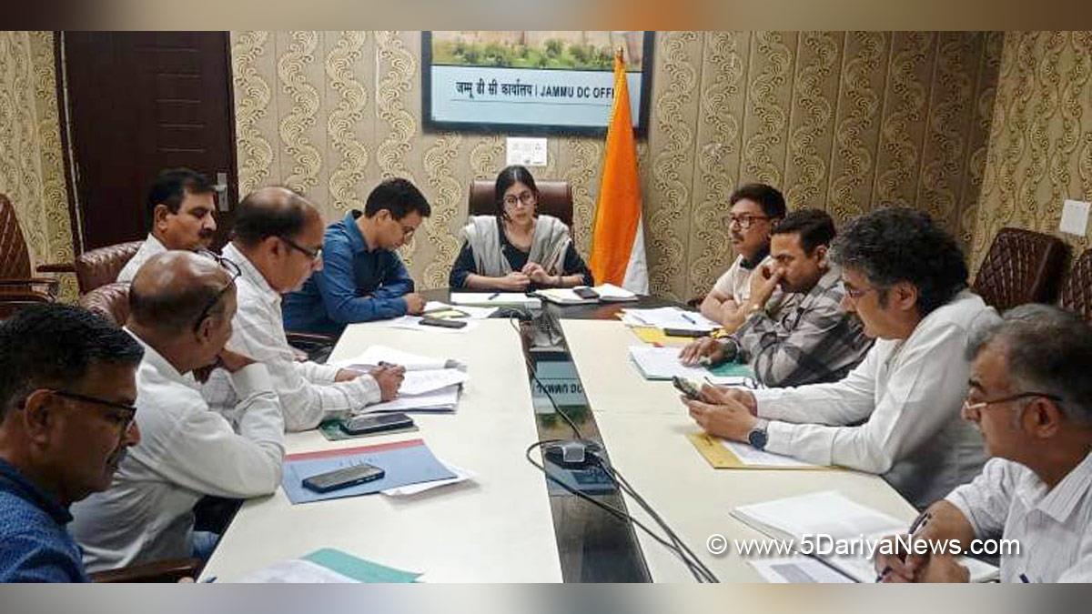 Jammu, Avny Lavasa, Deputy Commissioner Jammu, Kashmir, Jammu And Kashmir, Jammu & Kashmir, District Administration Jammu