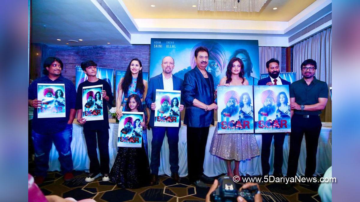 Adam Saini, Bollywood, Entertainment, Mumbai, Actor, Cinema, Hindi Films, Movie, Mumbai News, Kumar Sanu, Singer Kumar Sanu, Scar, Scar Movie, Launch Scar Movie Poster